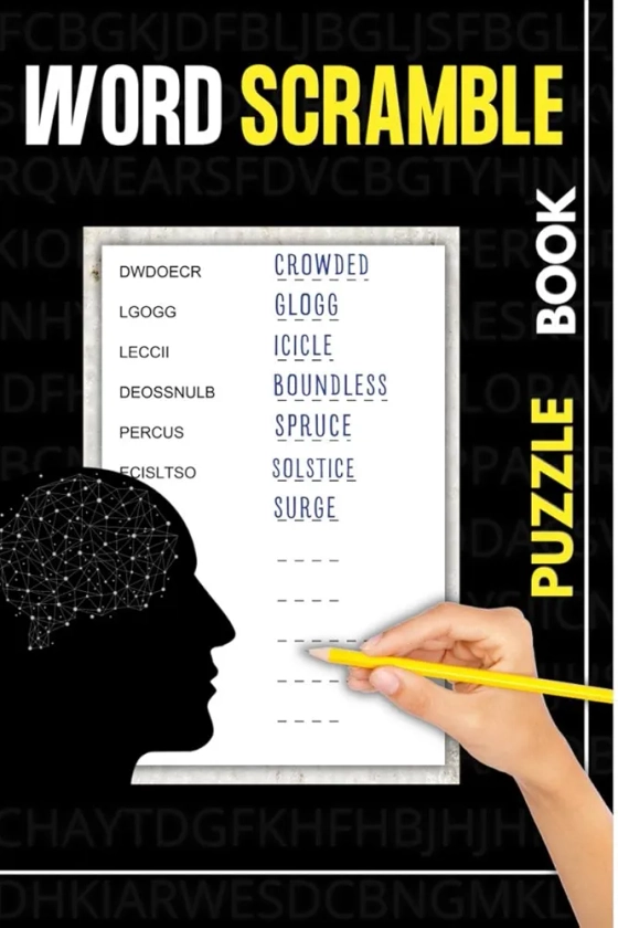 Buy Word Scramble Puzzle Book : Stress Relieve Activity Books for Adults and Seniors | 1200+ Words Book Online at Low Prices in India | Word Scramble Puzzle Book : Stress Relieve Activity Books for Adults and Seniors | 1200+ Words Reviews & Ratings - Amazon.in