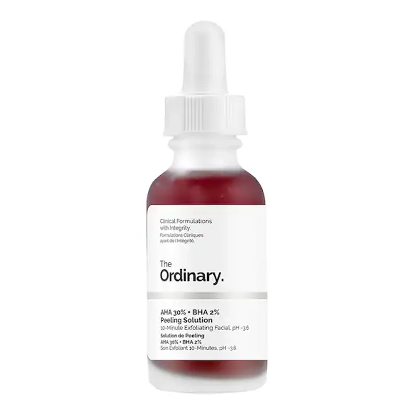 THE ORDINARY | Solution de Peeling AHA 30% + BHA 2% - Soin Exfoliant