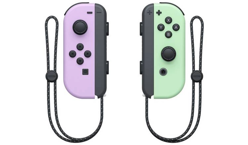 Nintendo Switch Joy-Con Controller Pair - Purple & Green