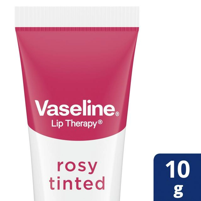 Vaseline Rosy Tinted Lip Balm Tube 10g | Sainsbury's