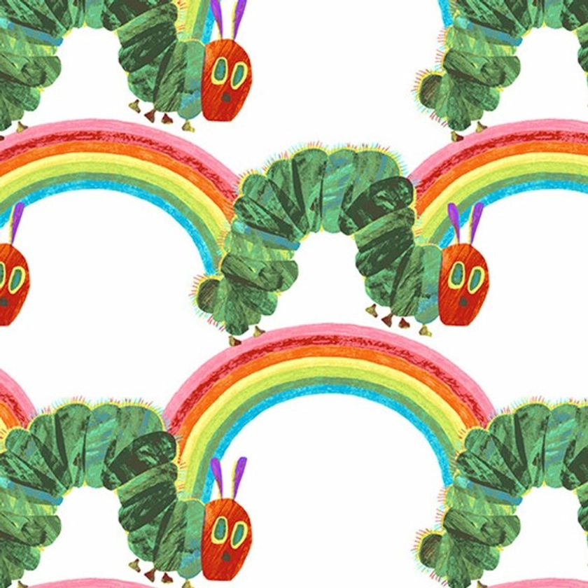 Rainbow from The Very Hungry Caterpillar Rainbow Collection by Eric Carle for Andover Fabrics