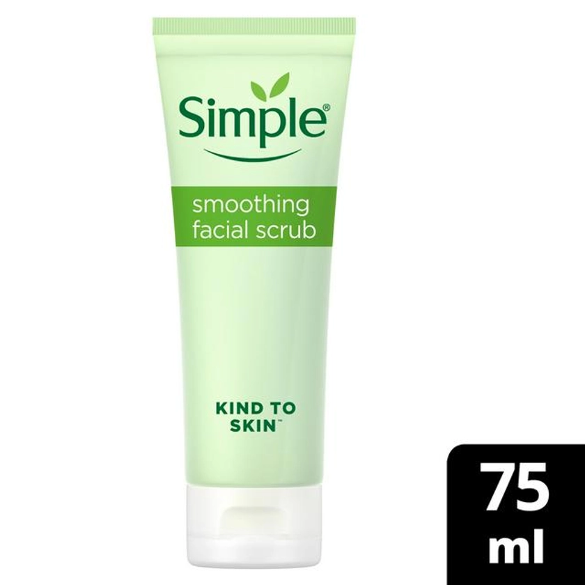 Simple Kind To Skin Smoothing Facial Scrub 75ml | Sainsbury's