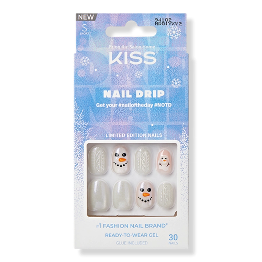 Like This Nail Drip Holiday Press-On Nails with Glue