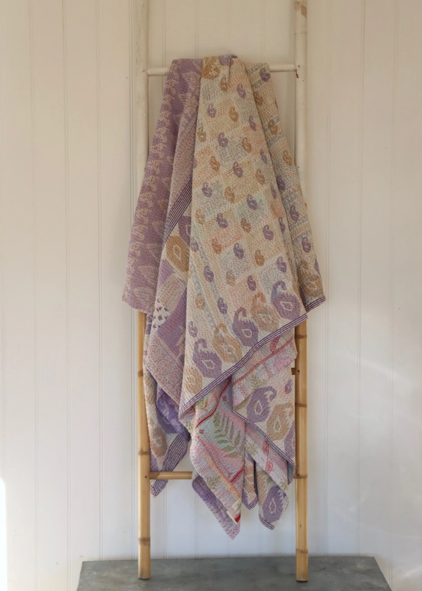 Vintage Kantha Throw K3101