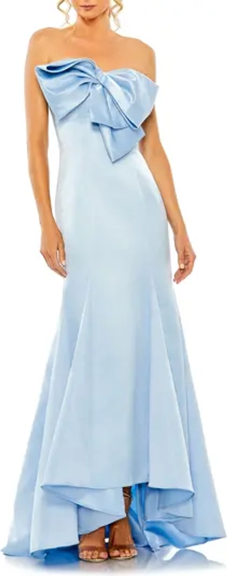 Mac Duggal Strapless Satin Mermaid Gown | Nordstrom