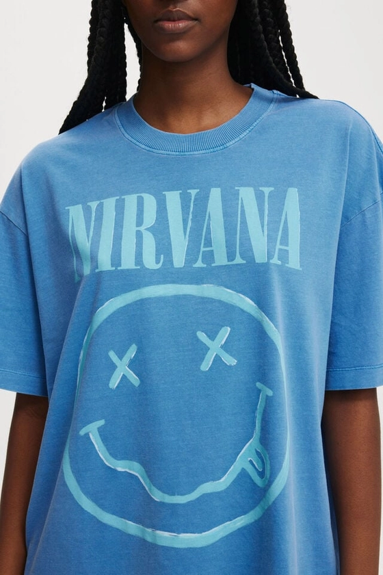 Nirvana Boxy Graphic Tee