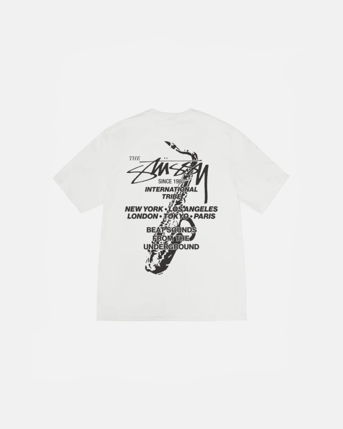 Beat Sounds Tee Pigment Dyed in natural – Stüssy