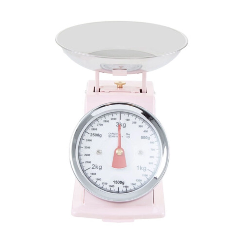 PASTEL PINK KITCHEN SCALE on OnBuy