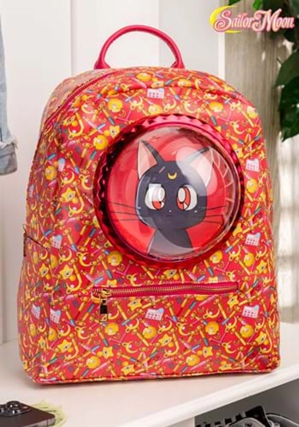 Sailor Moon Luna Window Carrier Mini Backpack | Anime Backpacks
