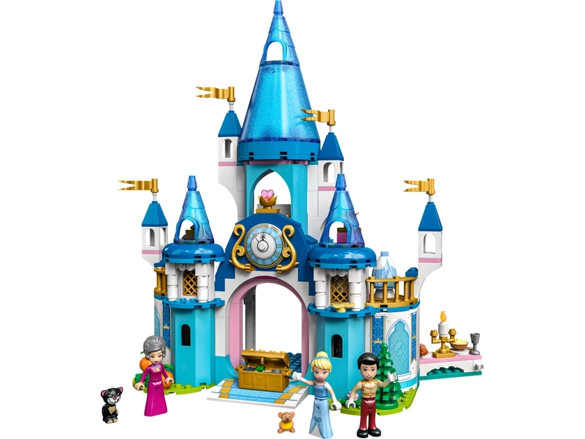 Le château de Cendrillon et du Prince charmant 43206 | Disney™ | Boutique LEGO® officielle FR