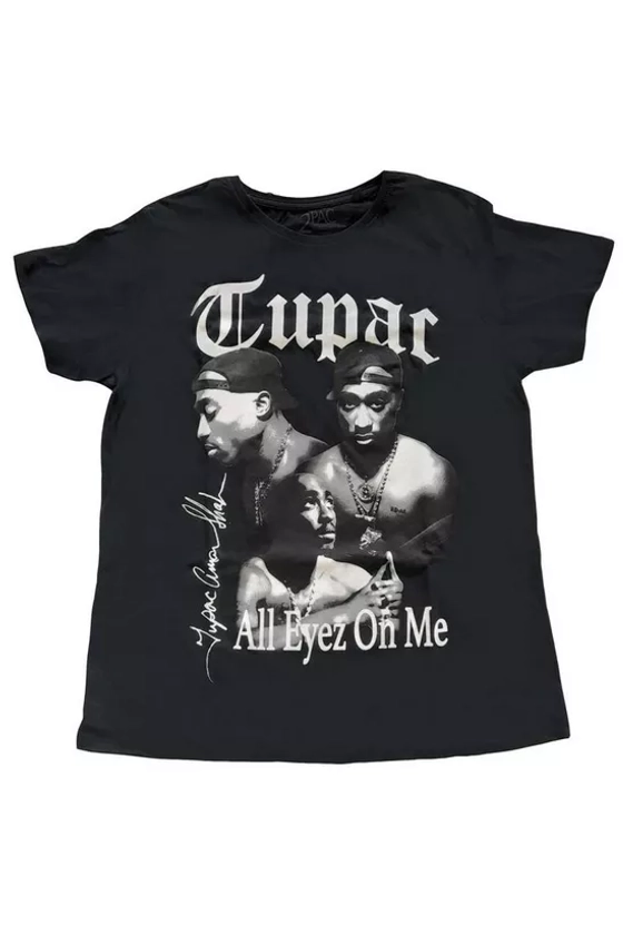 T-Shirts | All Eyez On Me Cotton T-Shirt | Tupac