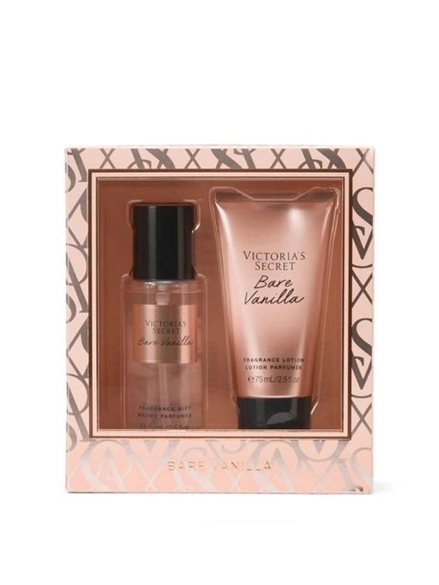 Bare Vanilla 2 Piece Body Mist and Lotion Gift Set