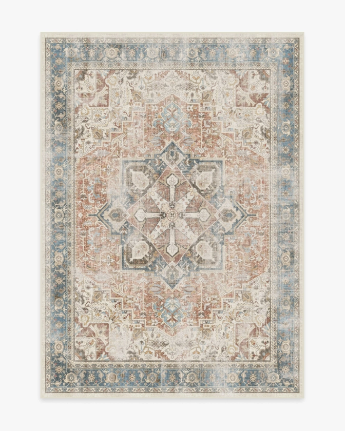 Kamran Coral Rug | Ruggable