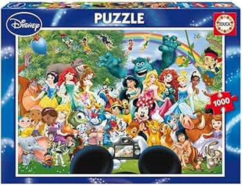 The Marvellous World of Disney - Educa 1000 Piece Jigsaw Puzzle