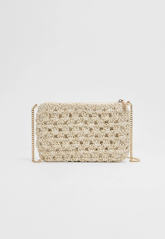 Sac pochette en crochet