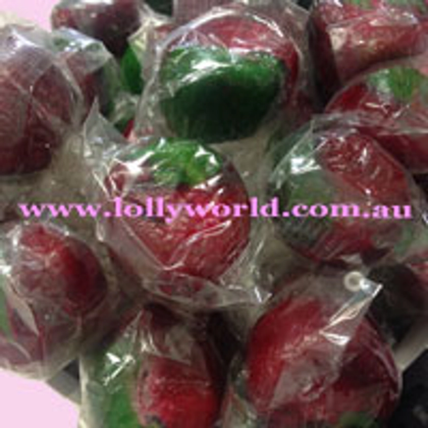 Rosey Apple Lollipop