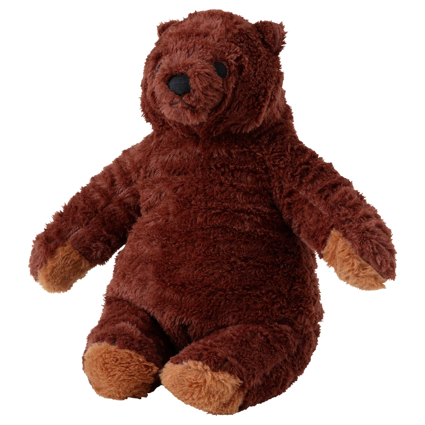 DJUNGELSKOG soft toy, brown bear, 11" - IKEA