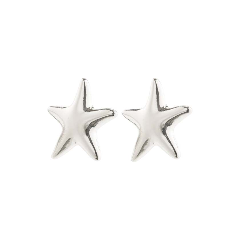 FORCE recycled earrings silver-plated