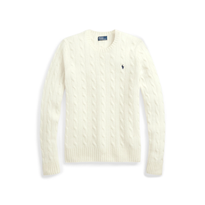 Cable-Knit Wool-Cashmere Sweater | Ralph Lauren