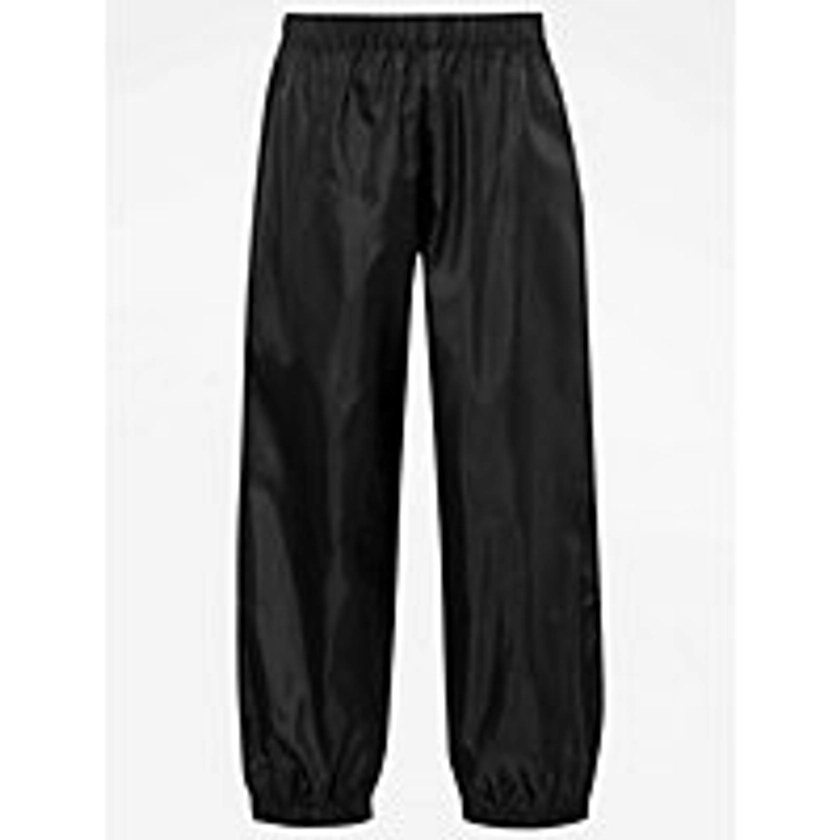 Black Shower Proof School Pac A Trousers