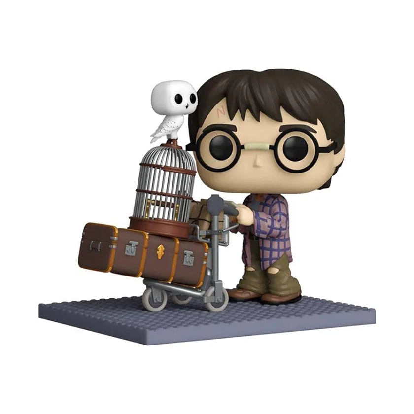 Funko POP! Deluxe: HP Anniversary - Harry Potter Pushing Trolley - Harry Potter - Collectable Vinyl Figure - Gift Idea - Official Merchandise - Toys for Kids & Adults - Movies Fans