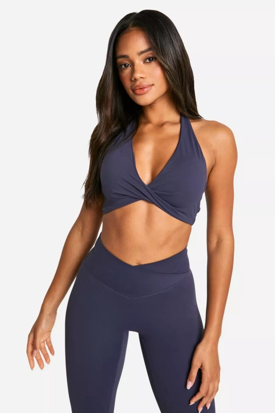 Dsgn Studio Supersoft Sculpt Twist Front Sports Bra