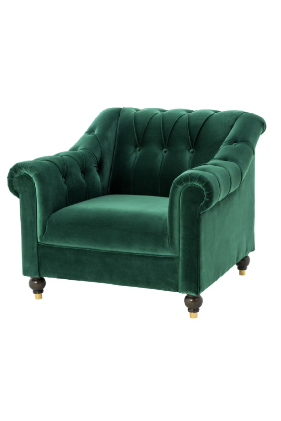 Fauteuil vert | Eichholtz Brian