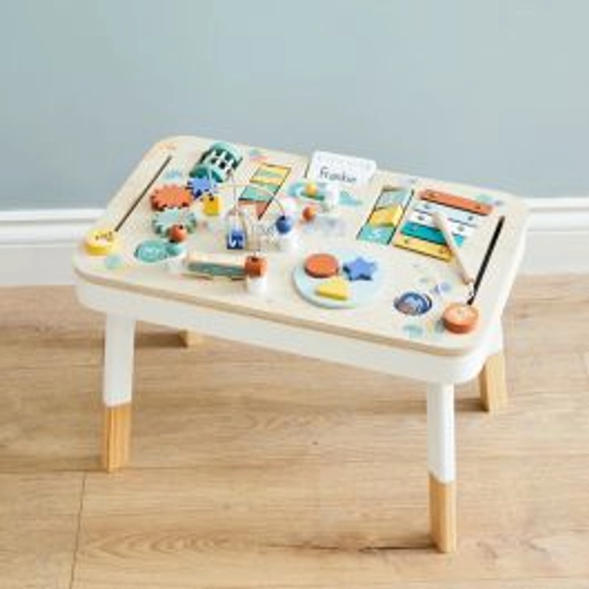 Personalised Wooden Safari Activity Table FSC®