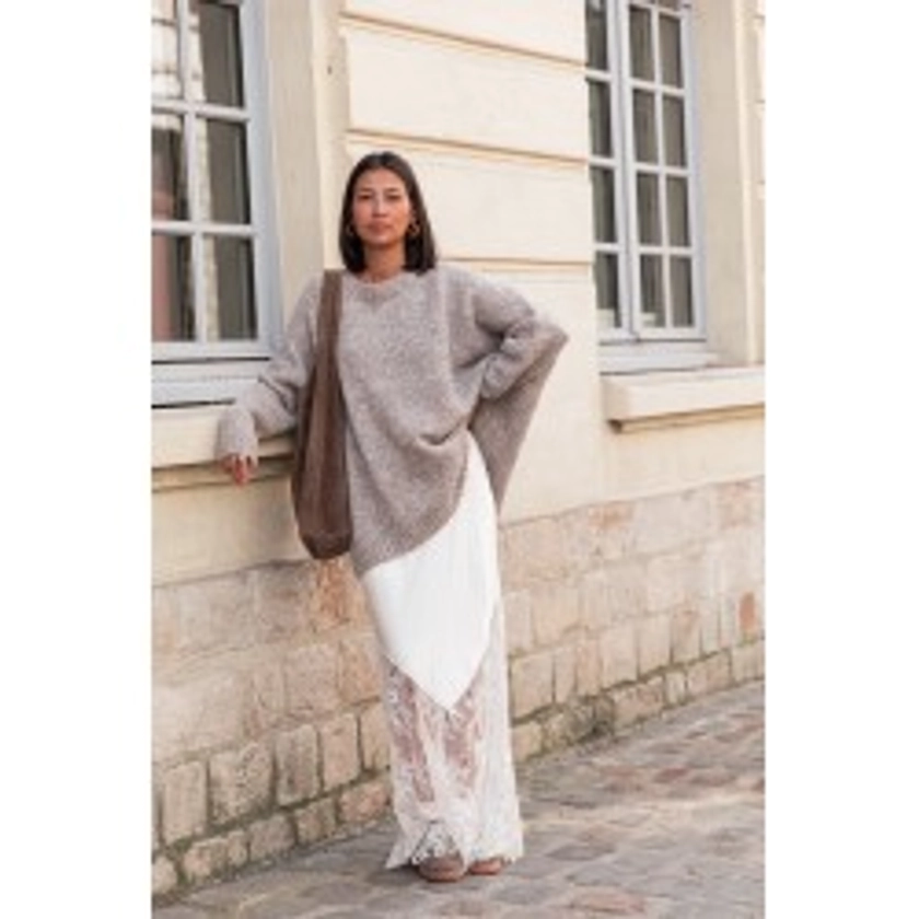 JILL Taupe - Pull Oversize