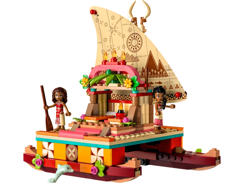 Le bateau d’exploration de Vaiana 43210 | Disney™ | Boutique LEGO® officielle FR 