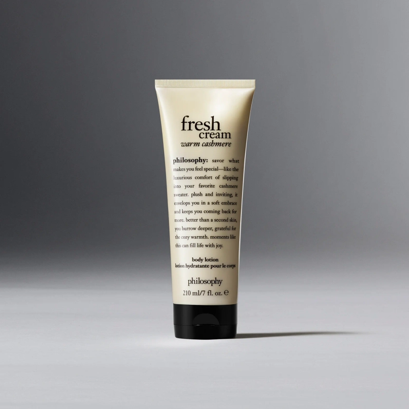 warm cashmere body lotion | philosophy