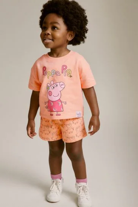 Acheter Orange - Ensemble t-shirt et short Peppa Pig (3 mois - 7 ans) from Next France