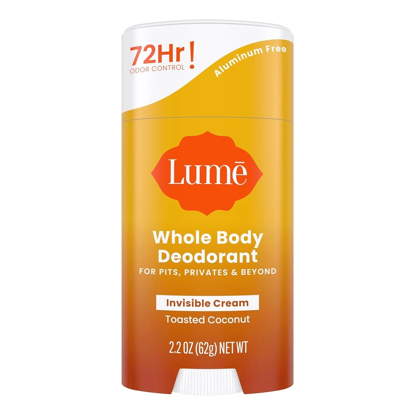 Lume Invisible Cream Stick Deodorant - 72 Hour Odor UK | Ubuy