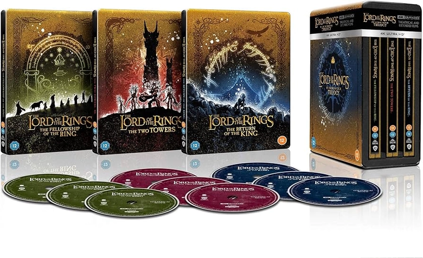 The Lord of the Rings: The Motion Picture Trilogy: Theatrical and Extended Collection [4K UHD]