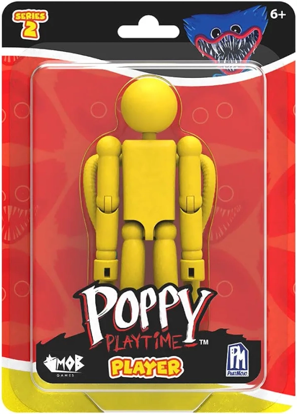 Poppy Playtime - The Player Action Figure (5” Tall Posable Figure, Series 2)