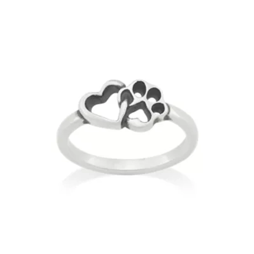 Furry Friends Heart Ring