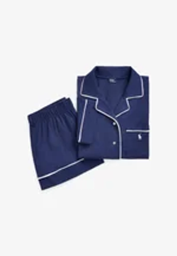 Polo Ralph Lauren SHORT SLEEVE SET - Pyjama - navy/bleu marine - ZALANDO.FR