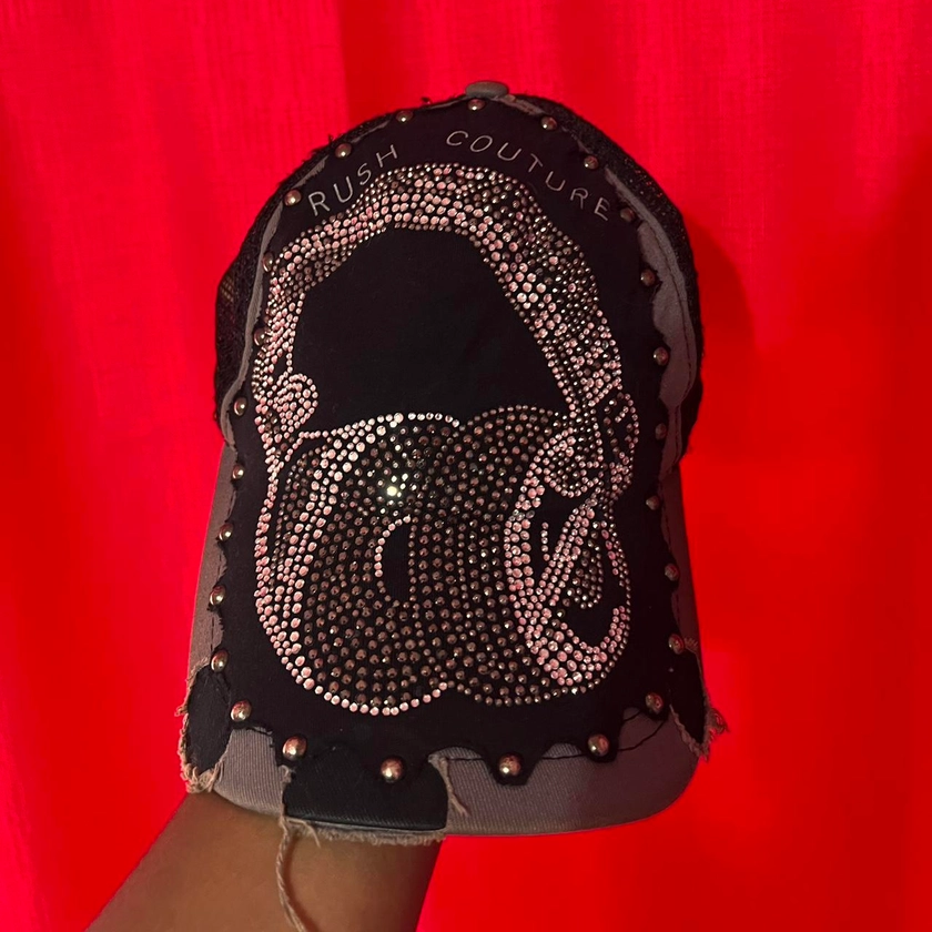 ☆rush couture☆ bedazzled beats hat ☆THE HAT...