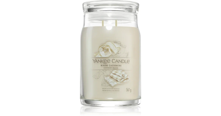 Yankee Candle Warm Cashmere scented candle | notino.co.uk