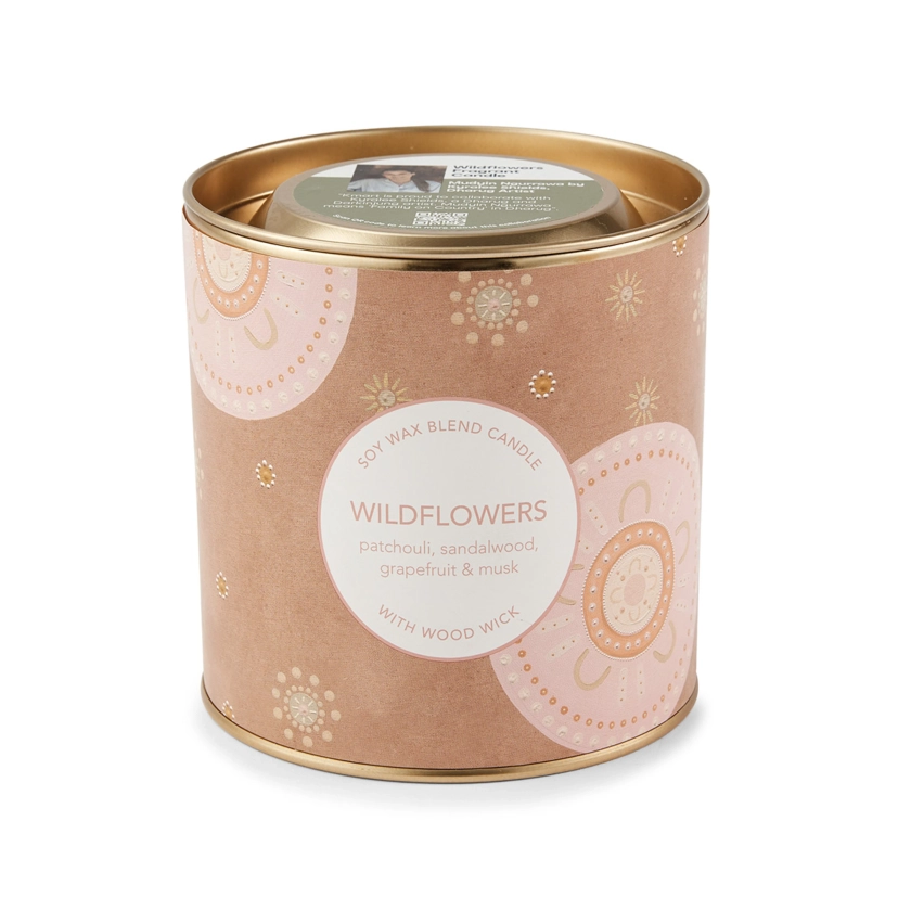 Wildflowers Soy Blend Fragrant Candle