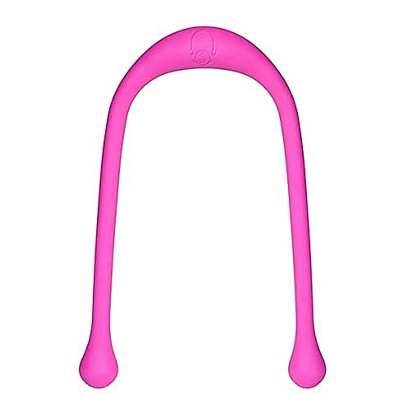Tot2Walk Walking Aid For Babies - Child Aid For Their First Steps - Supports & Helps Kids During Their Learning Phase - Innovative Teardrop-shaped Handles For Better Grip - Phthalate & PVC Free (Pink)