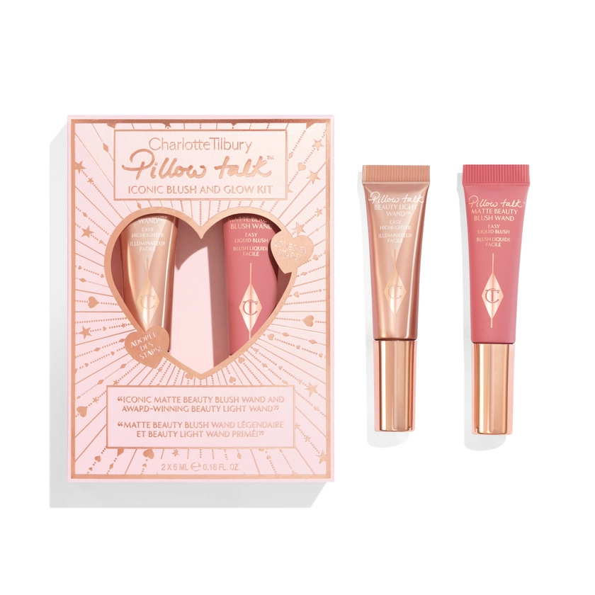 Pillow Talk Iconic Blush & Glow Kit Gift Set | Charlotte Tilbury