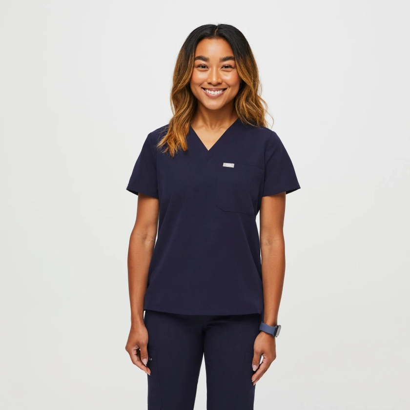 Catarina One-Pocket Scrub Top™