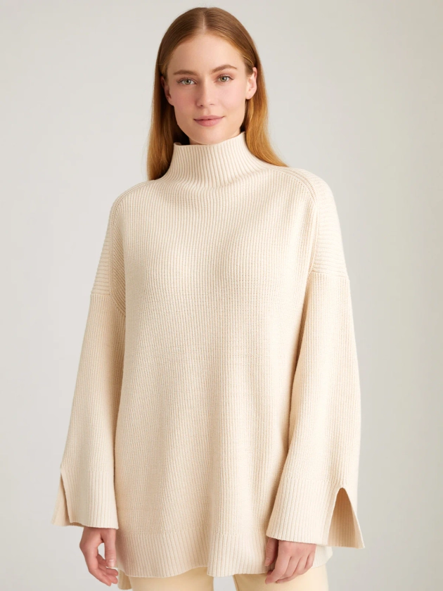 Wilhelmina: Funnel Neck Tunic