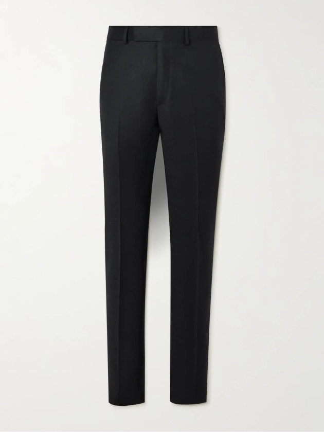 KINGSMAN Slim-Fit Straight-Leg Wool and Cashmere-Blend Suit Trousers