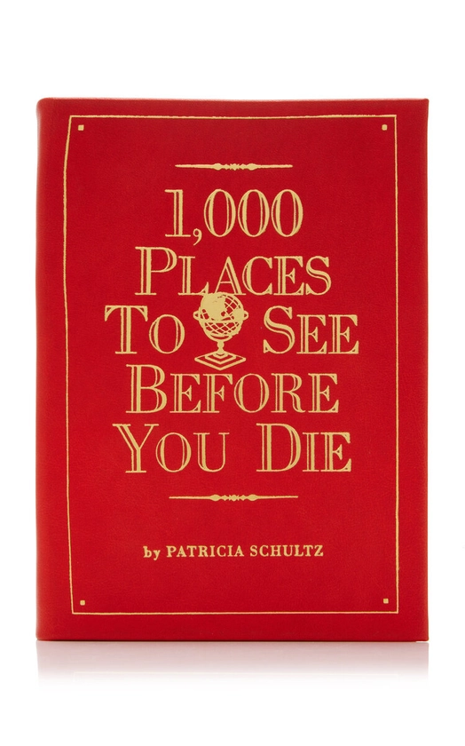 1,000 Places To See Before You Die Leather Hardcover Book