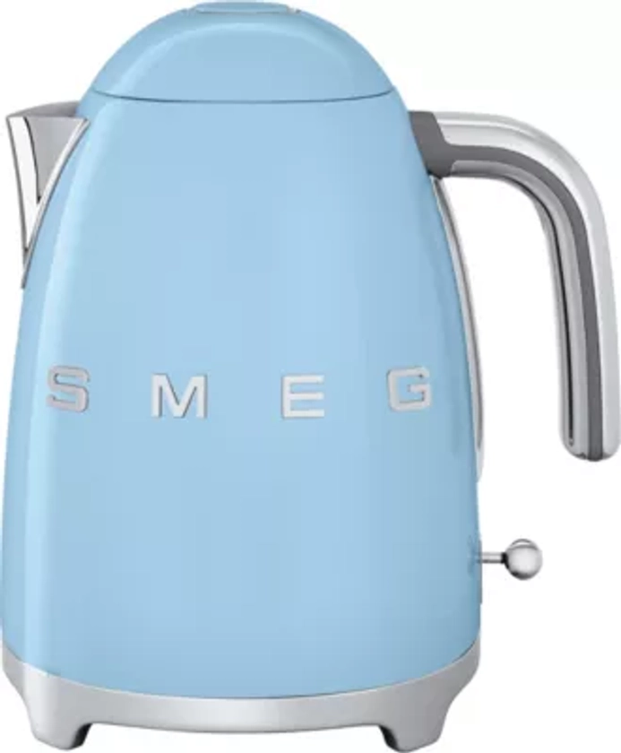 Bouilloire SMEG KLF03PBEU Bleu Azur | Boulanger