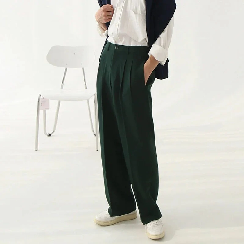 Pleat Front Smart Trousers