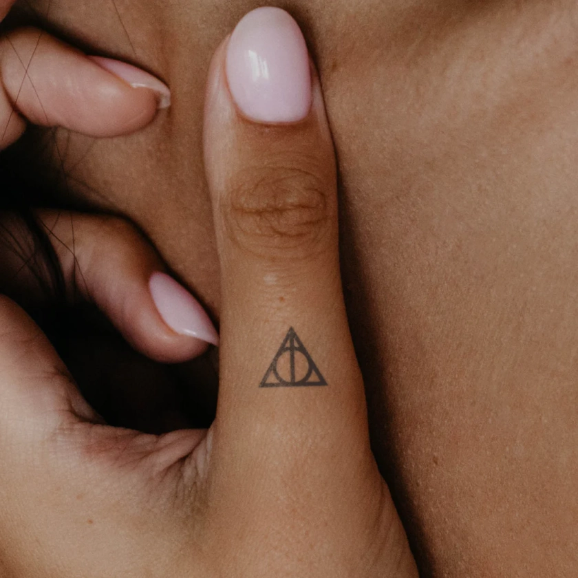 Tatouage Harry Potter LES RELIQUES DE LA MORT