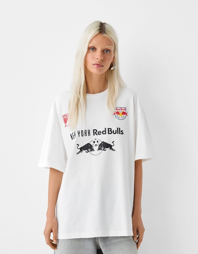 T-shirt New York Red Bulls boxy fit imprimé